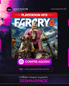 Far Cry 4 PS4/PS5 Mídia Digital
