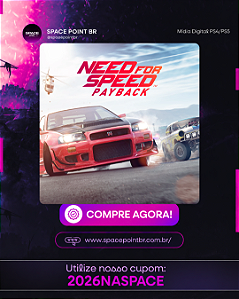 Need for Speed Payback PS4/PS5 Mídia Digital