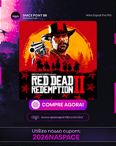 Red Dead Redemption 2 PS4/PS5 Mídia Digital
