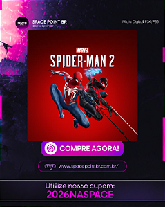 MARVEL´S SPIDER MAN 2 PS5 MÍDIA DIGITAL