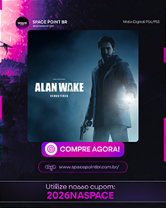 ALAN WAKE PS4/PS5 Mídia Digital