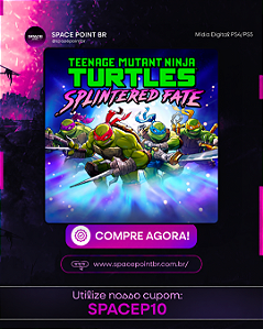 Tartarugas Ninja: O Destino de Splinter PS4/PS5 Mídia Digital