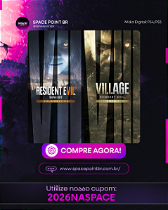 Resident Evil 7 Gold Edition & Village PS4/PS5 Mídia Digital