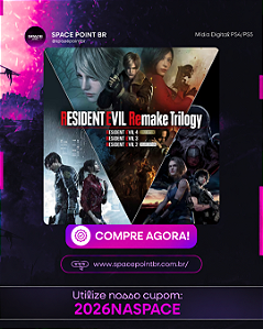 Resident Evil Remake Trilogy PS4/PS5 Mídia Digital