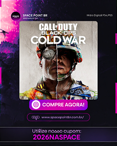 CALL OF DUTY COLD WAR PS4/PS5 Mídia Digital