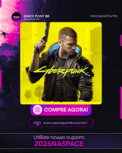 CYBERPUNK 2077 PS4/PS5 Mídia Digital