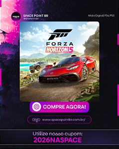 FORZA HORIZON 5 PS5 Mídia Digital
