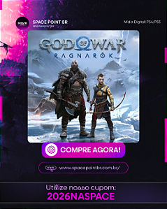 GOD OF WAR RAGNAROK PS4/PS5 Mídia Digital