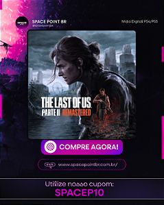 THE LAST OF US PART 2 REMASTERED PS5 MÍDIA DIGITAL