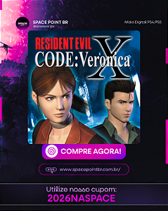 RESIDENT EVIL: CODE VERONICA PS4/PS5 MÍDIA DIGITAL