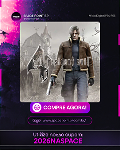 RESIDENT EVIL 4 ( CLASSÍCO ) PS4/PS5 MÍDIA DIGITAL