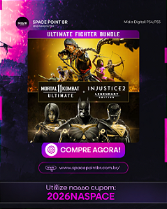 Pacote Mortal Kombat 11 Ultimate + Injustice 2 Legendary Edition Mídia Digital
