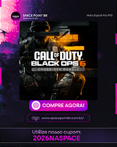 CALL OF DUTY®: BLACK OPS 6 PS4/PS5 Mídia Digital
