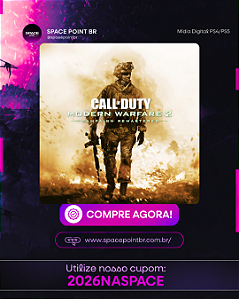 CALL OF DUTY MODERN WARFARE 2 CAMPAIGN REMASTERED PS4/PS5 Mídia Digital