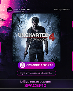 UNCHARTED 4: A THIEF'S END PS4/PS5 MÍDIA DIGITAL