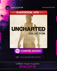 UNCHARTED: THE NATAN DRAKE COLLECTION PS4/PS5 MÍDIA DIGITAL