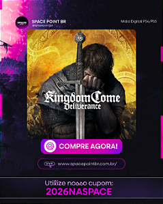 KINGDOM COME: DELIVERANCE 1 PS4/PS5 Mídia Digital