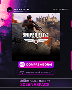 SNIPER ELITE RESISTANCE PS4/PS5 Mídia Digital