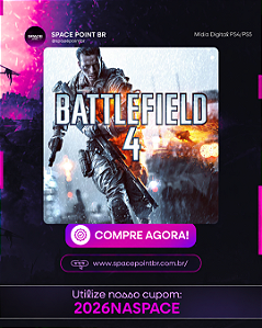 BATTLEFIELD 4 I PS4/PS5 Mídia Digital