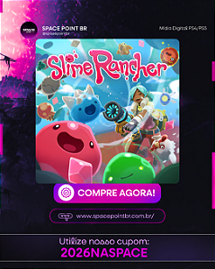 SLIME RANCHER PS4/PS5 Mídia Digital
