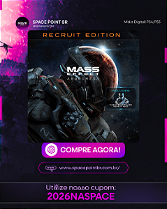 Mass Effect™: Andromeda – Edição de Recruta Standard PS4/PS5 Mídia Digital