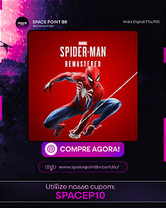 MARVEL'S SPIDER-MAN REMASTERED PS5 MÍDIA DIGITAL