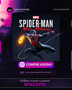 MARVEL'S SPIDER MAN MILES MORALES PS4/PS5 MÍDIA DIGITAL