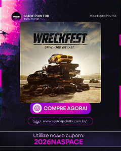Wreckfest PS4/PS5 Mídia Digital
