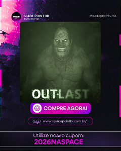 Outlast 1 PS4/PS5 Mídia Digital