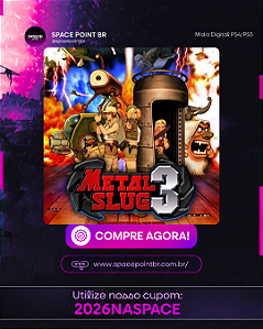 METAL SLUG 3 PS4/PS5 Mídia Digital