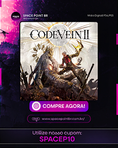 CODE VEIN 2 PS5 MÍDIA DIGITAL
