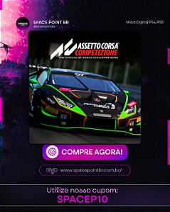 ASSETTO CORSA COMPETIZIONE PS4/PS5 MÍDIA DIGITAL