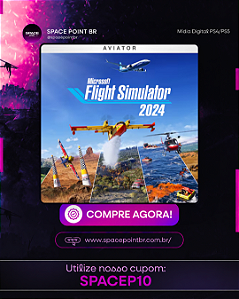 FLIGHT SIMULATOR 2024 PS5 MÍDIA DIGITAL