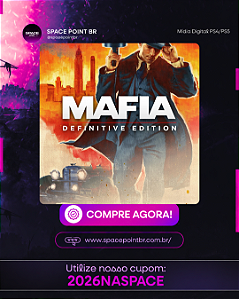 MAFIA DEFINITIVE PS4/PS5 Mídia Digital