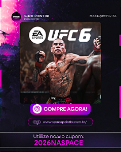 UFC 6 PS5 Mídia Digital