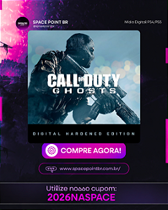 Call of Duty Ghosts PS4/PS5 Mídia Digital