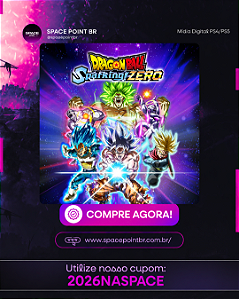 DRAGON BALL: SPARKING ZERO PS5 Mídia Digital