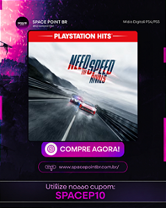 NEED FOR SPEED RIVALS PS4/PS5 MÍDIA DIGITAL