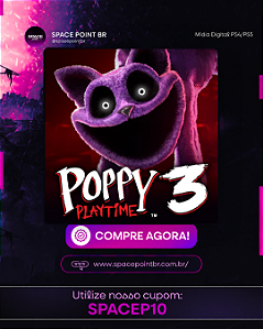 Poppy Playtime: Capítulo 3 PS4/PS5 Mídia Digital