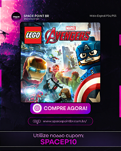 LEGO MARVEL AVENGERS PS4/PS5 Mídia Digital