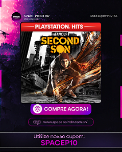 INFAMOUS SECOND SON PS4/PS5 MÍDIA DIGITAL