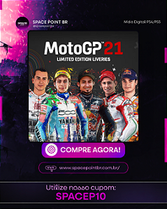 MotoGP 21 PS4/PS5 Mídia Digital