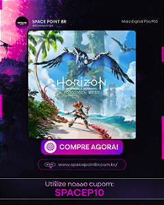HORIZON FORBIDDEN WEST PS4/PS5 Mídia Digital