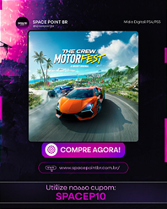 THE CREW MOTORFEST PS4/PS5 Mídia Digital