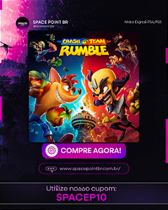 Crash Team Rumble™ - Edição Padrão PS4/PS5 Mídia Digital