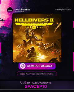 Helldivers™ 2 PS5 Mídia Digital