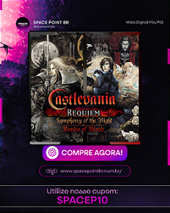 Castlevania Requiem: Symphony of the Night & Rondo of Blood PS4/PS5 Mídia Digital