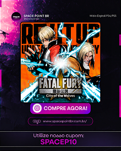 FATAL FURY: City of the Wolves PS5 Mídia Digital