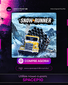 SnowRunner PS4/PS5 Mídia Digital