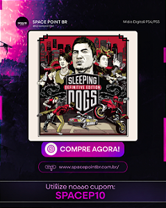 Sleeping Dogs PS4/PS5 Mídia Digital